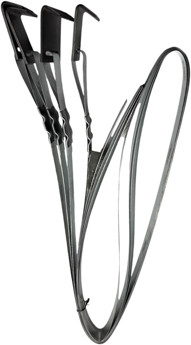Mobile Home Part Set of 4 Auger Anchors; 4-8 ft Tie Down Strap, 4 Bolts