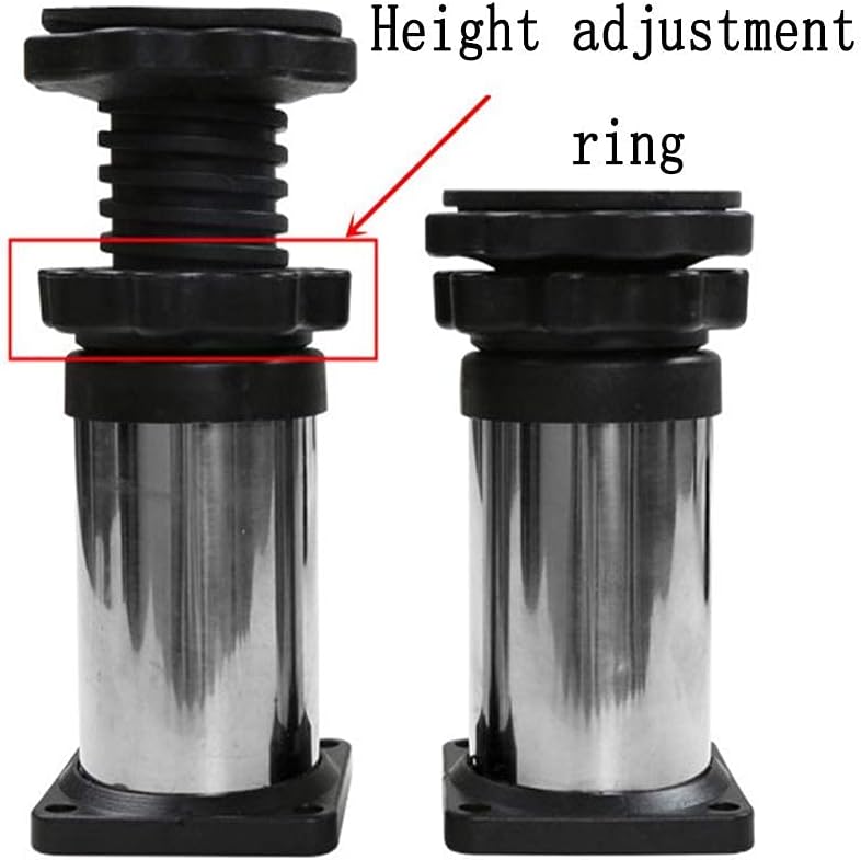 Universal Washing Machine Stand Adjustable zer Refrigerator Base Stand Telescopic Dryer Roller Floor Trays Stainless Steel Shelf 4/8/12 Feet for Home [New Version] (12 Fee