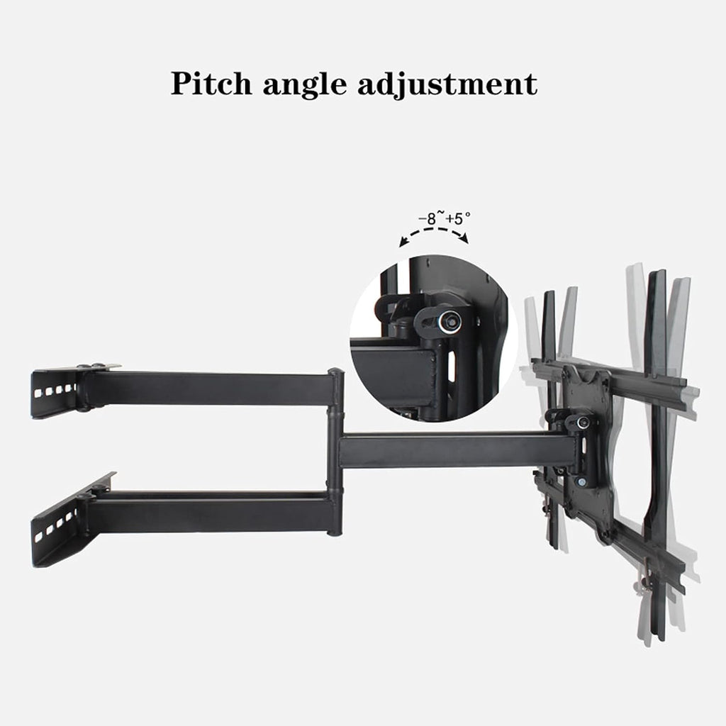 Universal TV Stand TV Stand Base Wall-Mounted TV Bracket 37'-70' Foldable Universal TV Mount Swivels Tilts Extension Rotation for Max VESA 600x400mm aAnd Holds Up to 125lbs Tv Stand Mount