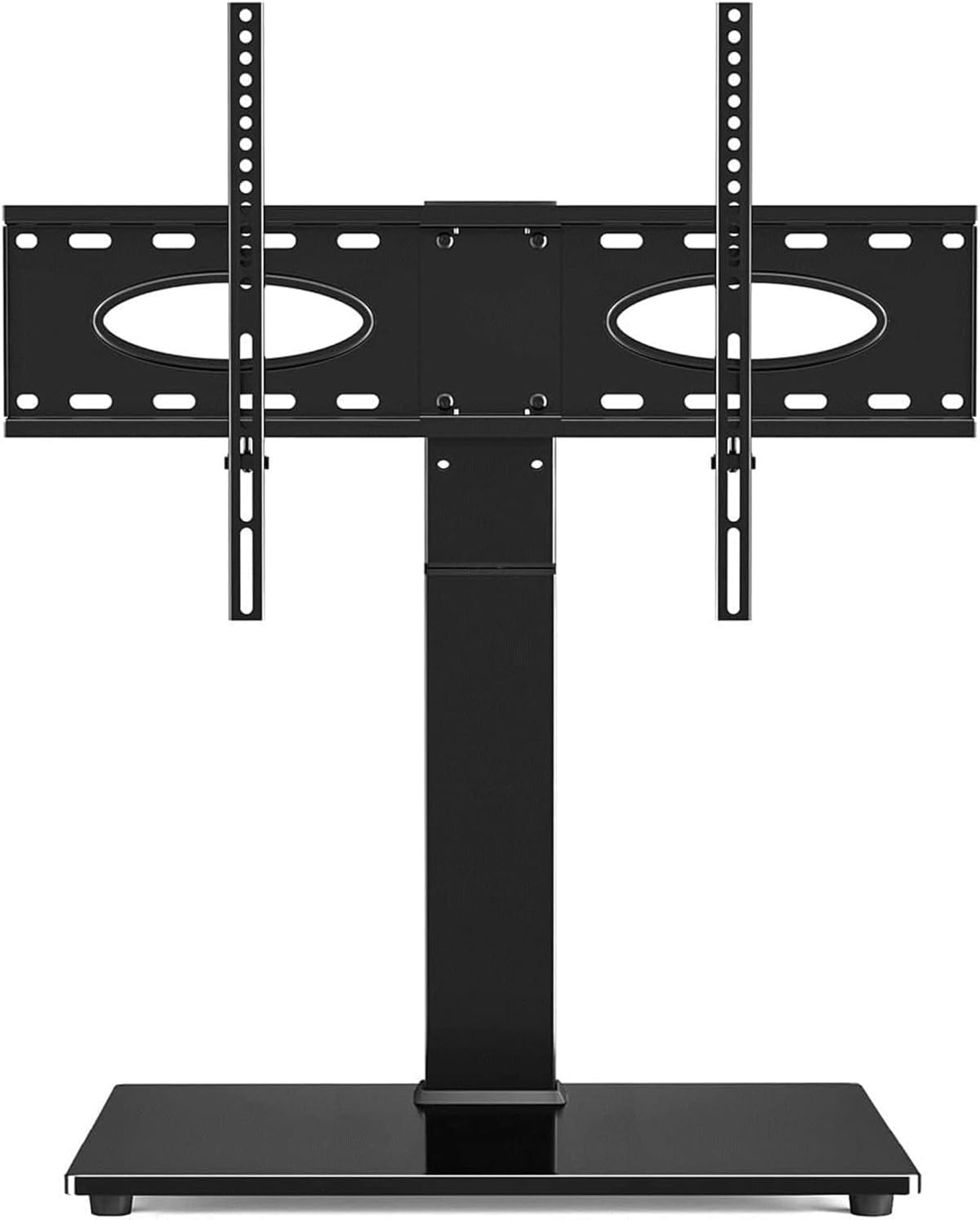 Mobile TV Cart, Rolling tv Stand, Mobile tv Stand TV Mount TV Stand Base,Universal Swivel TV Stand Height Adjustable TV Table Stand(