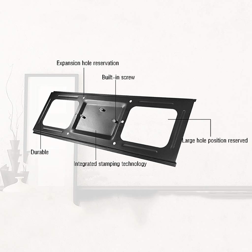 Universal TV Stand Hidden floor stand, monitor stand sub-base, floor TV hanger, mobile LCD universal cart, TV mobile stand, anti-knock arc design, upright integrated tray