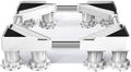 Large Outside Plant Container Base Stand Washing Machine Stand Pedestal Universal Base Fridge Stand Retactable 50-75cm Floor Trays for Roller Dishwasher ( )