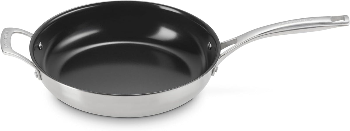 Essential Stainless Steel Set of 2 Non-Stick Round Frying Pan, 9.5' and 11 '