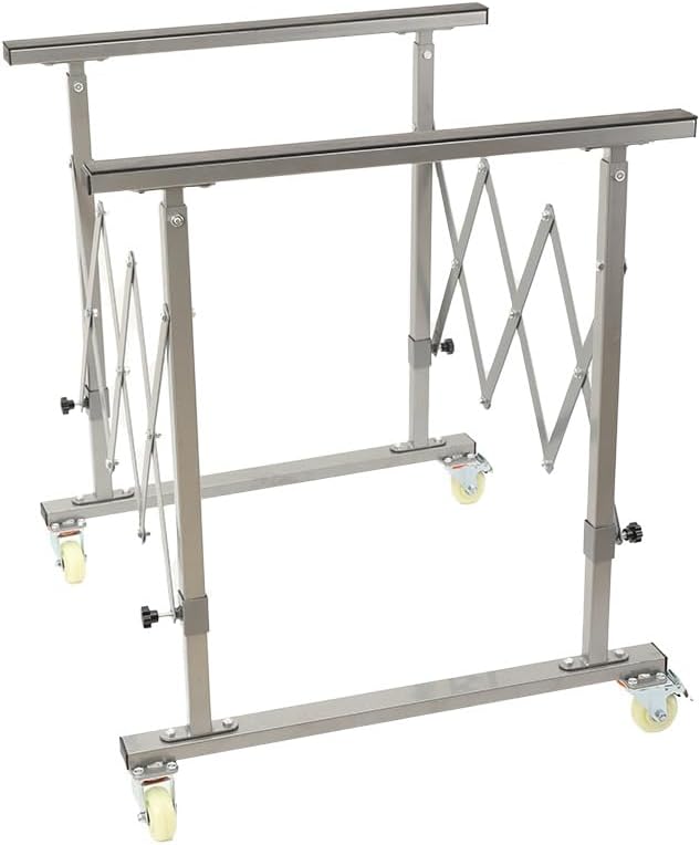 Automotive Panel Paint Rack Mobile Telescopic Universal Auto Body Paint Stand, Heavy Duty Car Body Paint Rack Panel Holder for Paint Autobody Fenders Doors Hoods Works Repair Stand, Max 100kg
