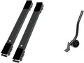 Washing Machine Stand Movable Refrigerator Raised Base Mobile Roller Bracket Wheel Bathroom Kitchen Accessories Home Appliance(Black Suit)