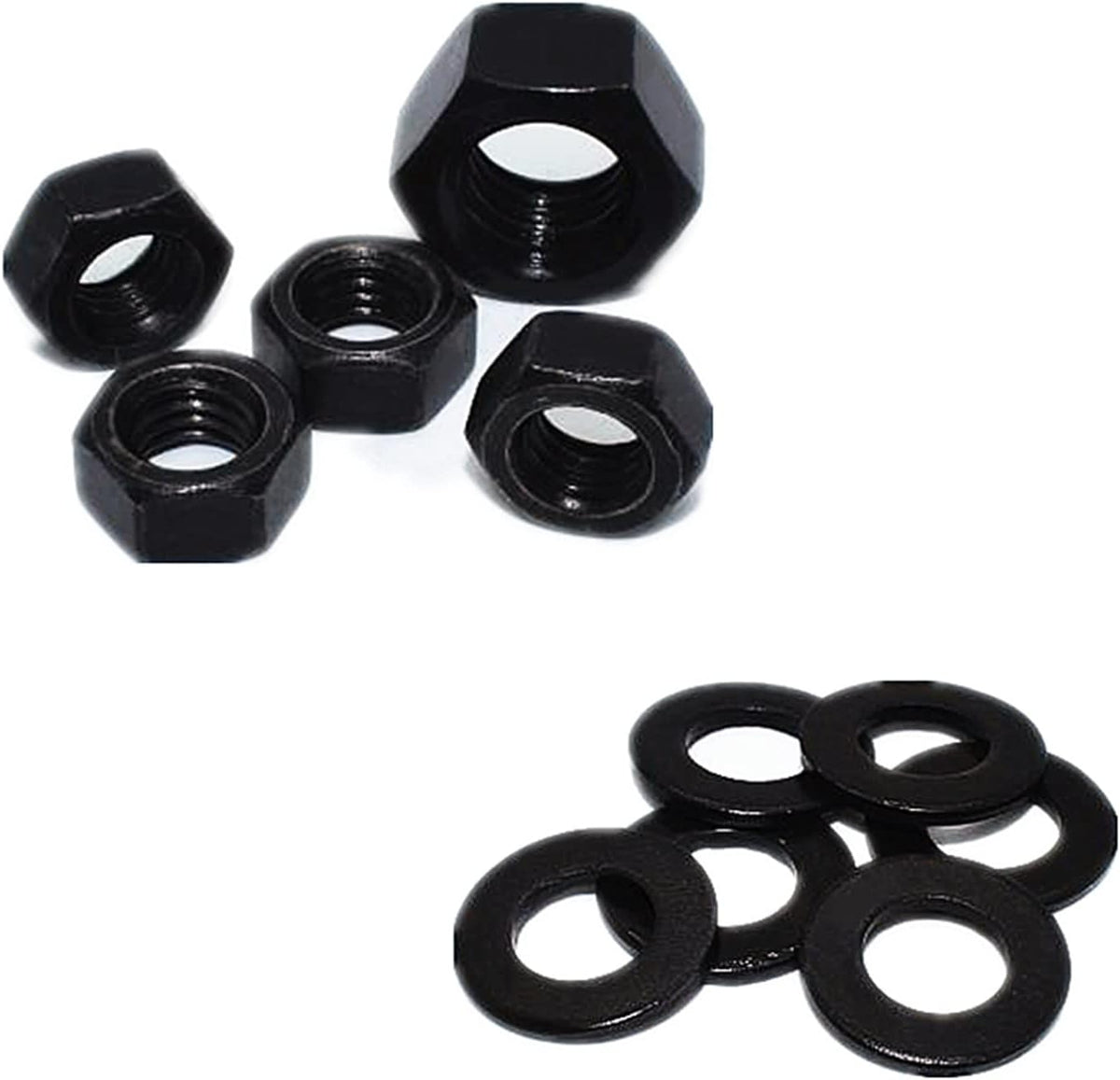 Youngran New M1.4 M1.6 M2 M2.5 M3 M4 M5 Various Lengths Carbon Steel Hexagon Hex Socket Cap Head Screw Bolt Nut Washer Set Assortment Kit Leisurely (Color : J)