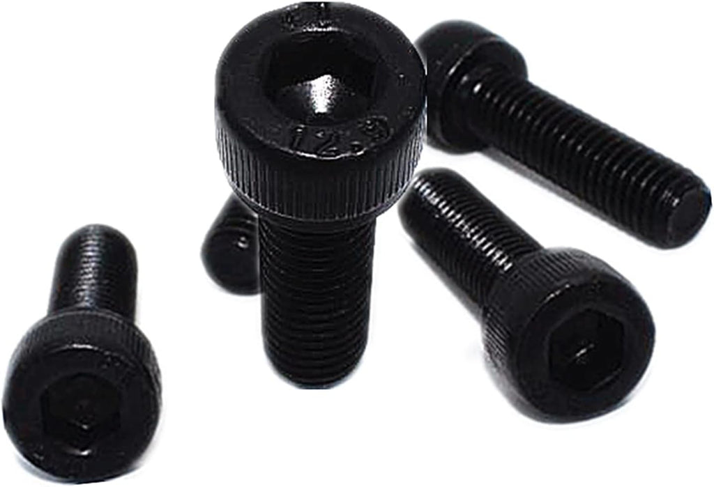 Youngran New M1.4 M1.6 M2 M2.5 M3 M4 M5 Various Lengths Carbon Steel Hexagon Hex Socket Cap Head Screw Bolt Nut Washer Set Assortment Kit Leisurely (Color : J)
