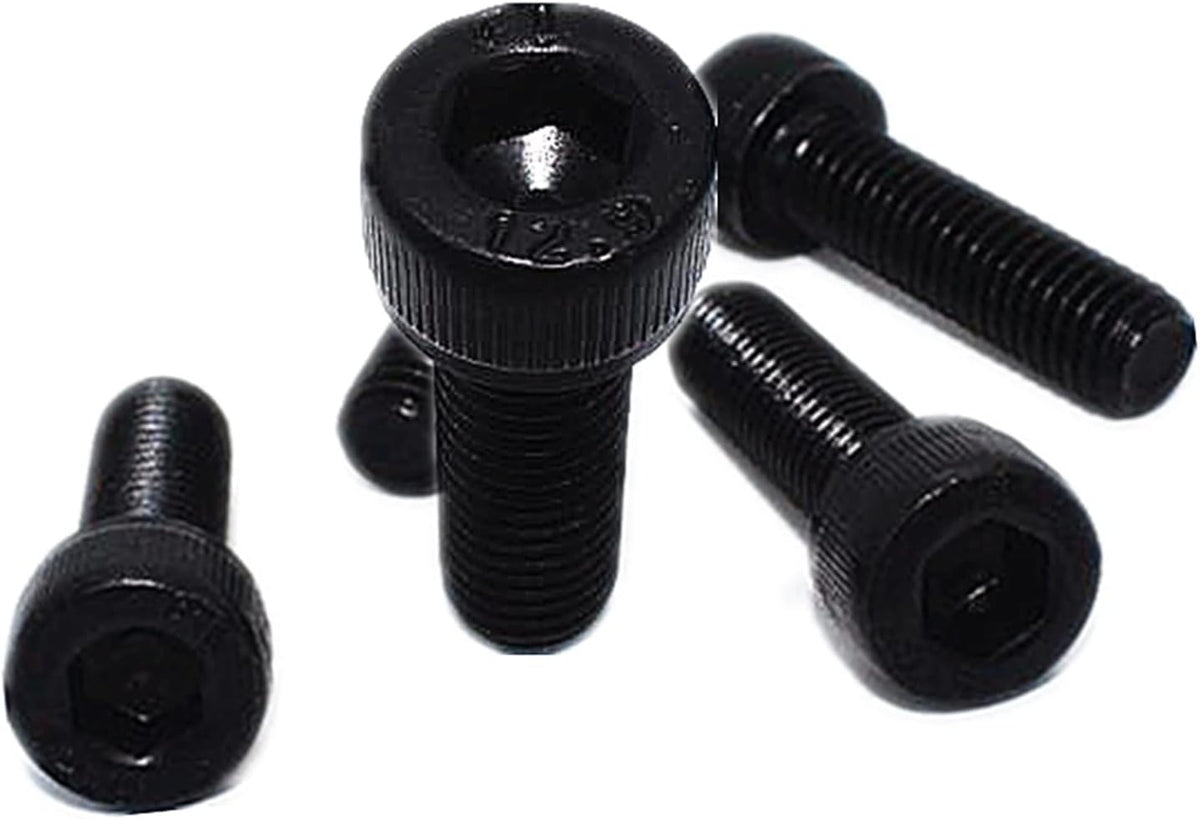 Youngran New M1.4 M1.6 M2 M2.5 M3 M4 M5 Various Lengths Carbon Steel Hexagon Hex Socket Cap Head Screw Bolt Nut Washer Set Assortment Kit Leisurely (Color : J)