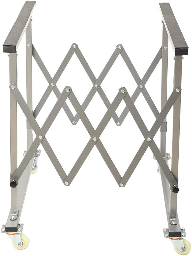 Automotive Panel Paint Rack Mobile Telescopic Universal Auto Body Paint Stand, Heavy Duty Car Body Paint Rack Panel Holder for Paint Autobody Fenders Doors Hoods Works Repair Stand, Max 100kg
