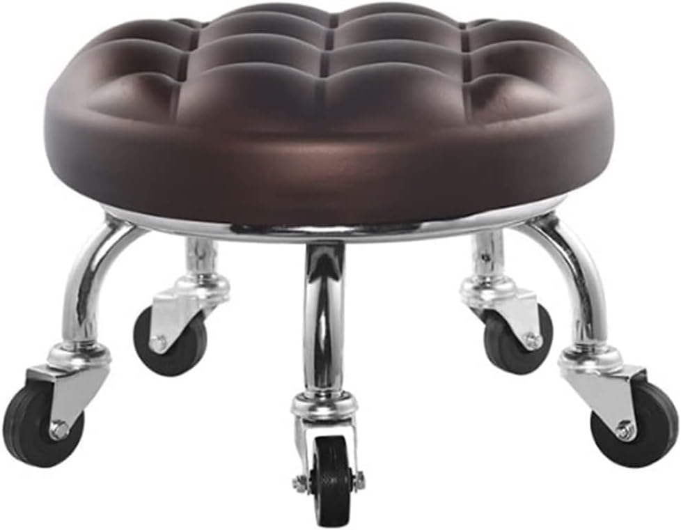 Leather Footstools, Vanity Benches, Piano Stool, Makeup Seat, Dressing Stools, Garden Stools,Brown