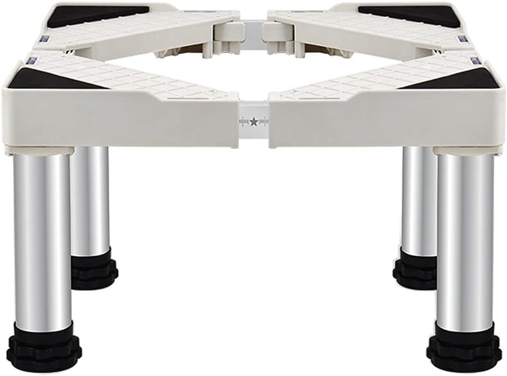 Adjustable Washing Machine Base Multi-Functional Ajustable Base Stand Washing Machine Stand Length 50-75cm Dryer Stand Universal Base Fridge Stand Height 29-32cm for cookers d