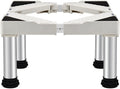 Adjustable Washing Machine Base Multi-Functional Ajustable Base Stand Washing Machine Stand Length 50-75cm Dryer Stand Universal Base Fridge Stand Height 29-32cm for cookers d