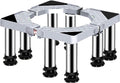 Washing Machine Stand Base Heavy Duty 4/8/12 Legs Adjustable Dryer Refrigerator Holder Bracket Length/Width 40-65cm Universal High Rack Wine Cooler Base Moisture Proof - 400kg