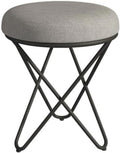 Piano Stool, Vanity Benches Footstools, Makeup Seat, Garden Stools, Dressing Stools, Desk Stools(Black-1)