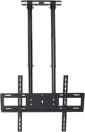 Universal TV Stand TV Stand Base TV Ceiling Mount Bracket Telescopic Tilt Adjustable TV Stand Double Pole Single Screen Hanger for Most 60-100 Inch LED, LCD Flat Screen TVs Tv Stan