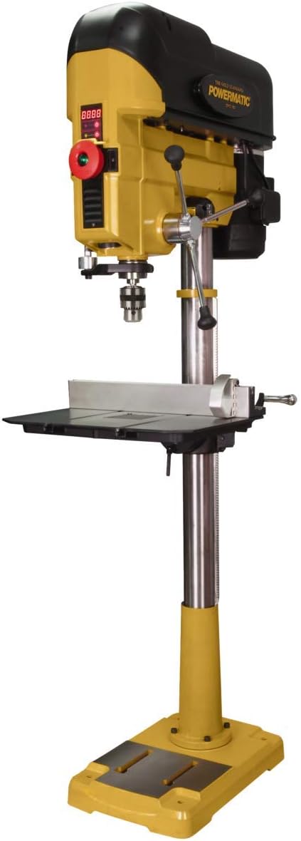 Powermatic 18' Floor Drill Press, 1 HP, Variable Speed (Model PM2800B) Bundle with JET Mobile Base, 600 lb Capacity (Model JMB-UMB)