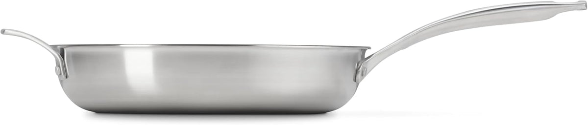 Le Creuset Essential Stainless Steel Non-Stick Shallow Round Frying Pan, 11'