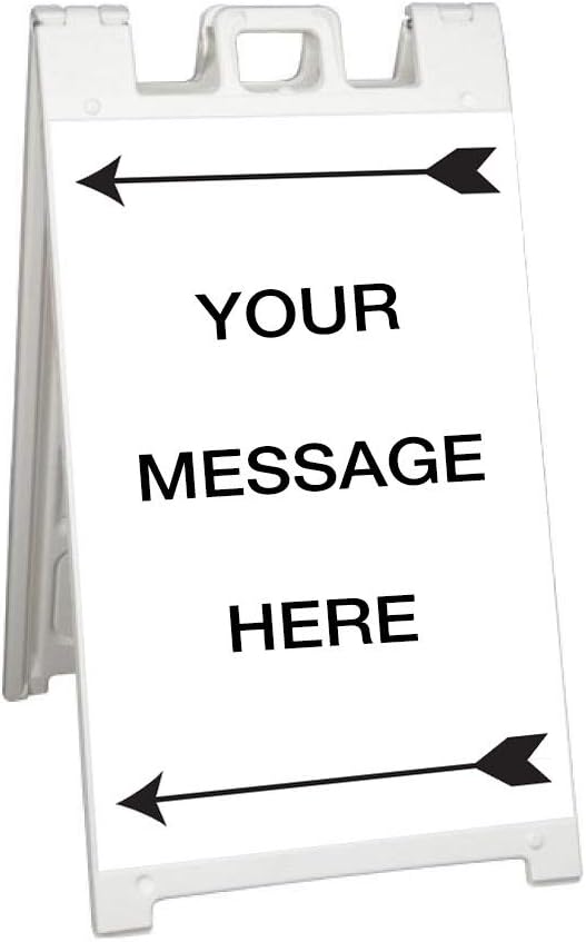 VSE Custom Full Panel/A-Frame 24x36 Coroplast Signs. Personalize Your Message for Your Specific Need. Fits All 24x36 A-Frames. (8)