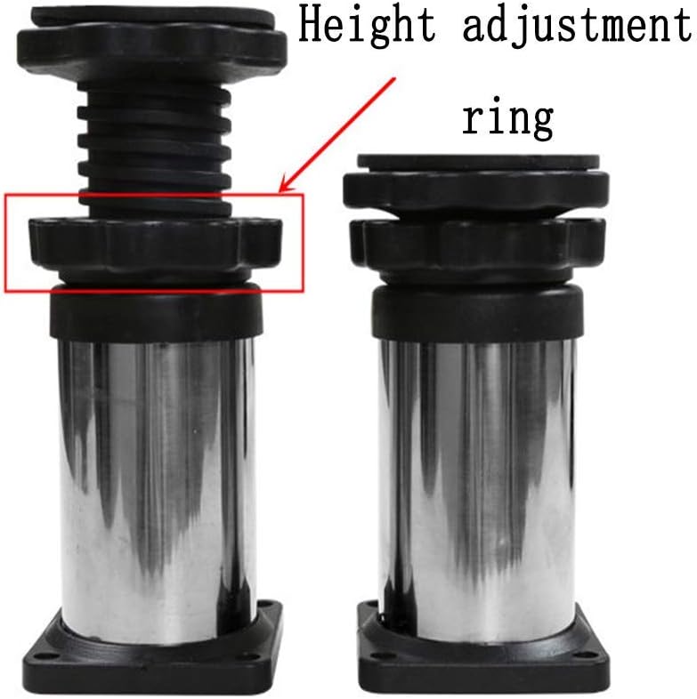 Adjustable Washing Machine Base Washing Machine Stand Base Universal Appliance Wheels Adjustable Fridge zer Trolley 45-65cm Telescopic Furniture Stand Base Multi-Functiona