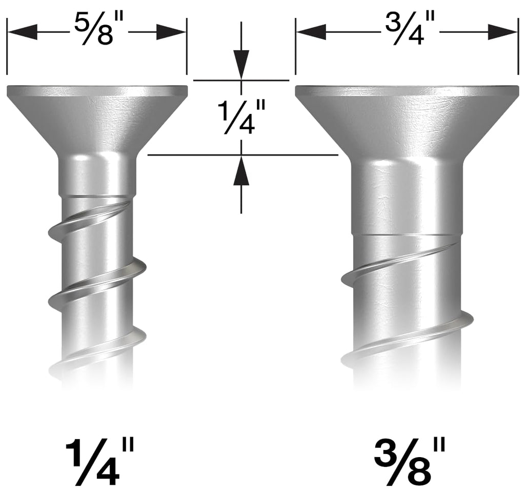 Simpson Strong-Tie THDC25400CS6SS Titen HD 1/4 in. x 4 in. Type 316 SS Countersunk Head Heavy-Duty Screw Anchor (25-Qty)