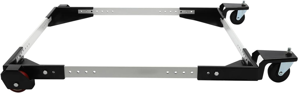 Undercat Mobile Base, Heavy Duty Universal Mobile Base, 1200 lbs Load Capacity, Adjustable Mobile Base from 23.8' x 23.8' to 34.15' x 34' for Mobilizing Small Mechanical Equipment, Home Appliances
