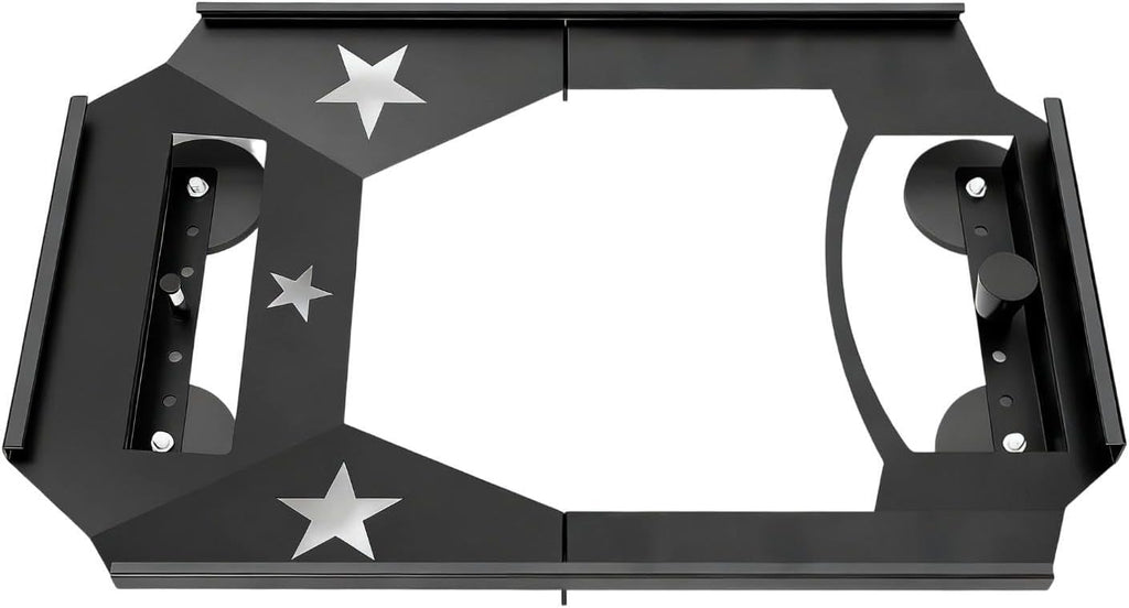 Vehicle Roof Mount Set for Starlink Quick Release Steel Construction Sturdy with Base Accessory Universal Fit 21.65x15.35x1.93inch