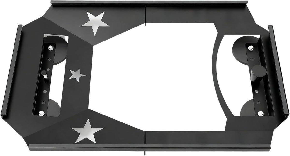 Vehicle Roof Mount Set for Starlink Quick Release Steel Construction Sturdy with Base Accessory Universal Fit 21.65x15.35x1.93inch