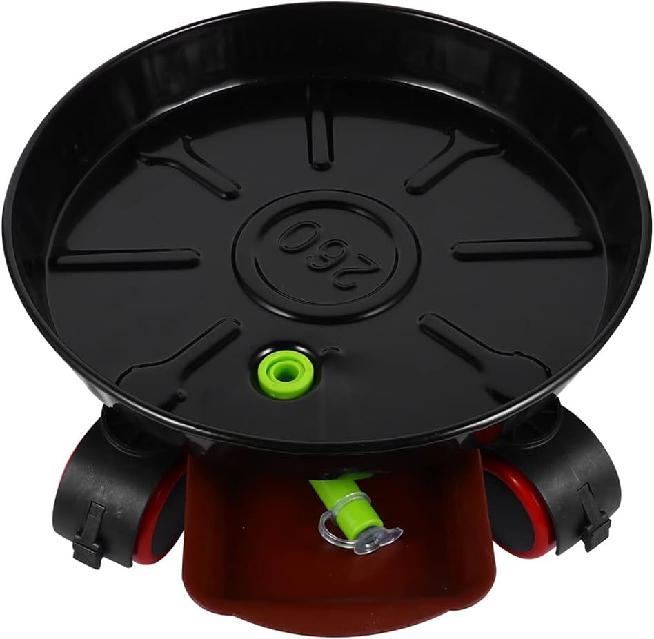 Roller Base Universal Wheel Round Large Potted Plant Water Receiving Belt Mobile Flower Pot Holder