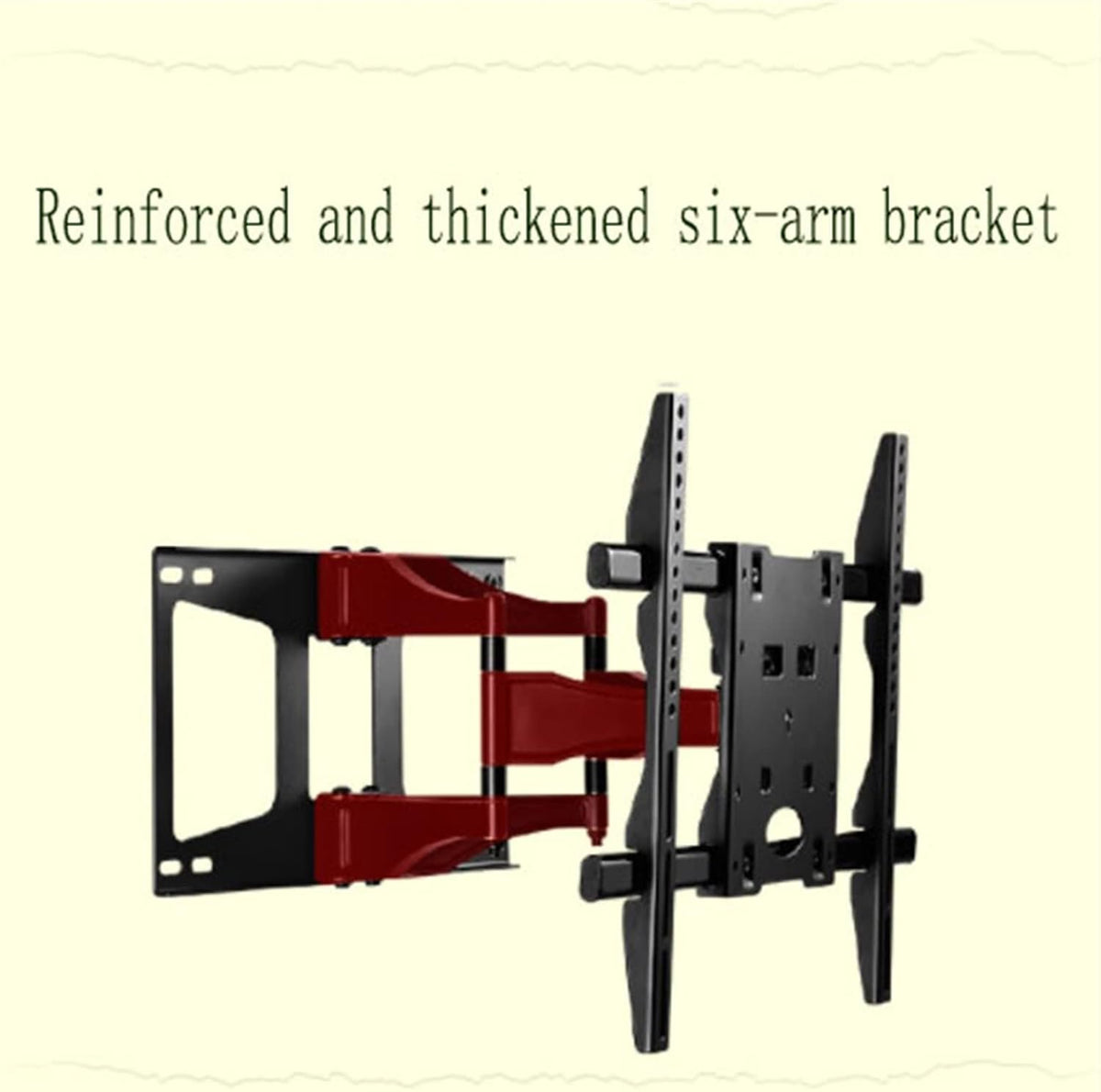 Universal TV Stand TV Stand Base Wall Mounted TV Mounting Bracket Home Living Room LCD TVs Hanger ''32-65'' Inch Universal Telescopic Rotating Display Wall Clip Tv Stand Mount
