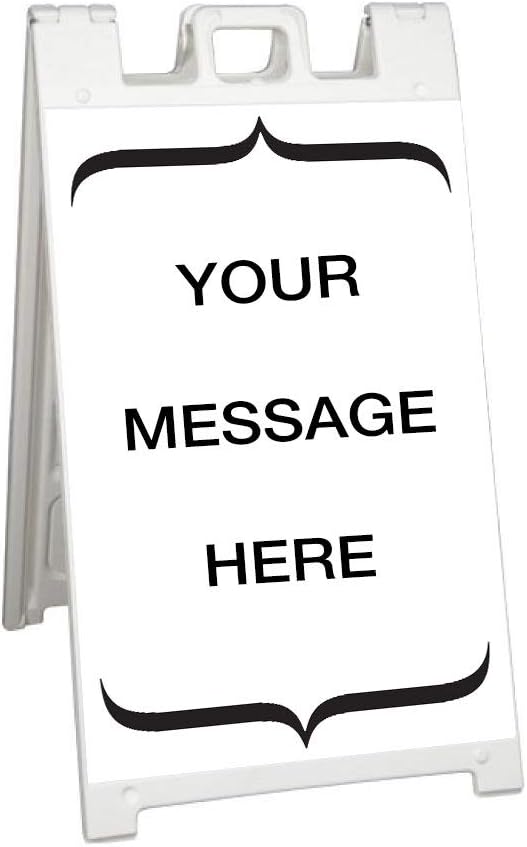 VSE Custom Full Panel/A-Frame 24x36 Coroplast Signs. Personalize Your Message for Your Specific Need. Fits All 24x36 A-Frames. (8)