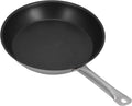 Gavigain Stainless Steel Frying Pan, kitchen Skillets Saucier Pan Non Stick Induction Pan Dishwasher and Oven Safe Omelet Pancake Maker for All Stove Kitchen Utensils