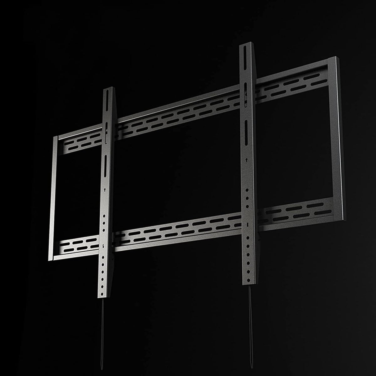 Universal TV Stand TV Stand Base Heavy Duty Wall-Mounted TV Bracket Low Profile Fixed Wall TV Bracket 60'-100' Large Screen TV Holder, Max 900x600mm Holds Up to 220lbs Tv Stand Mo