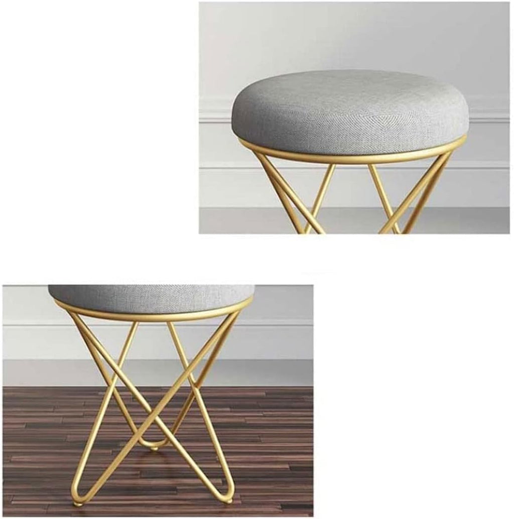 Piano Stool, Vanity Benches Footstools, Makeup Seat, Garden Stools, Dressing Stools, Desk Stools(Black-1)