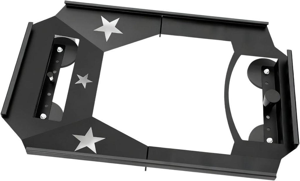 Vehicle Roof Mount Set for Starlink Quick Release Steel Construction Sturdy with Base Accessory Universal Fit 21.65x15.35x1.93inch