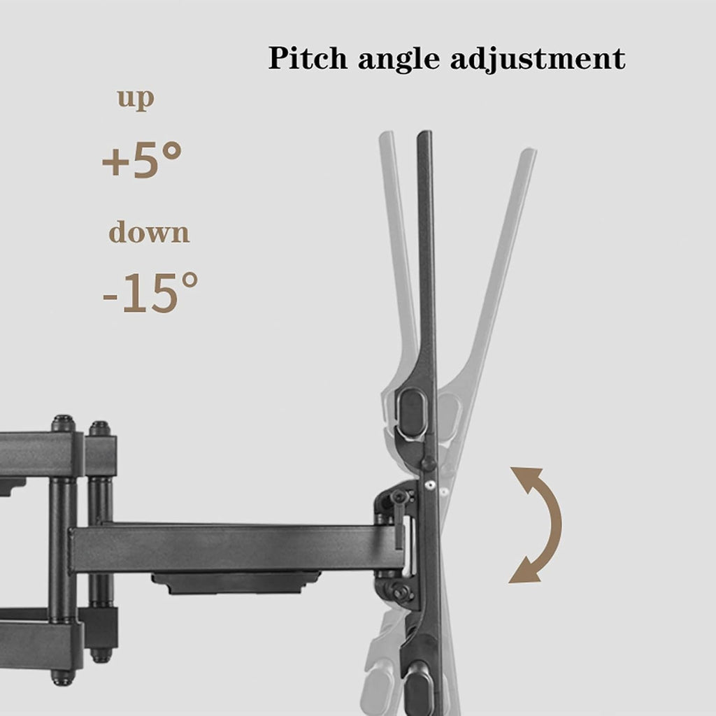 Universal TV Stand TV Stand Base Heavy-Duty Wall Mounted TV Bracket Full Motion Swivel Extension Tilt TV Mount 50'-75' Universal TV Wall Mount Bracket, Supports Up to 154lbs Tv Stand Mount