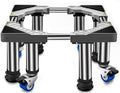Adjustable Washing Machine Base Washing Machine Stand Base Universal Appliance Wheels Adjustable Fridge zer Trolley 45-65cm Telescopic Furniture Stand Base Multi-Functiona