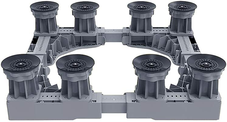 Adjustable Washing Machine Base Washing Machine Stand Base Base Heightening Adjustable Fridge zer Base Stand L:47-68cm Washing Machine Stand Universal Dryer Base Tray Hold