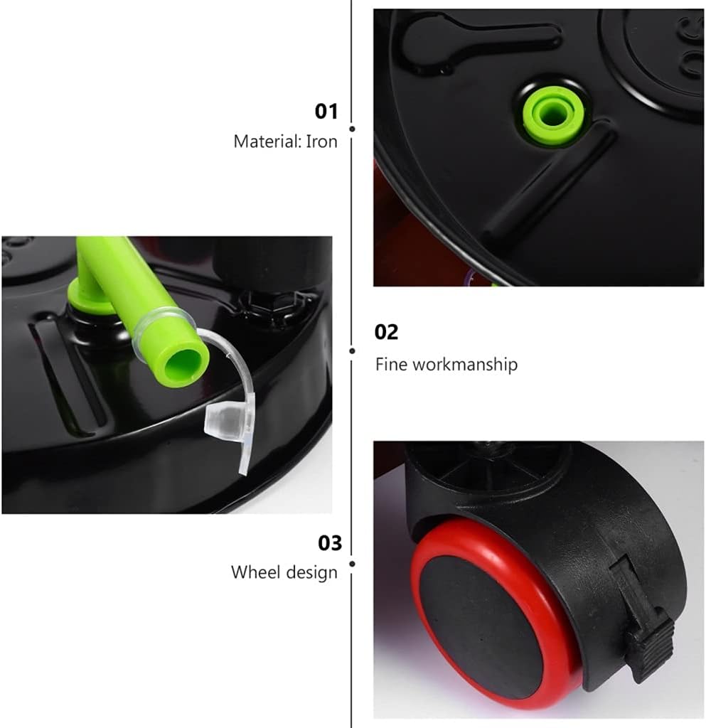 Roller Base Universal Wheel Round Large Potted Plant Water Receiving Belt Mobile Flower Pot Holder