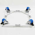 Washing Machine Base Washing Machine Base Universal Trolley with Wheels Compatible with Washing Machines with Brake Vibration Damping Adjustable Base Length