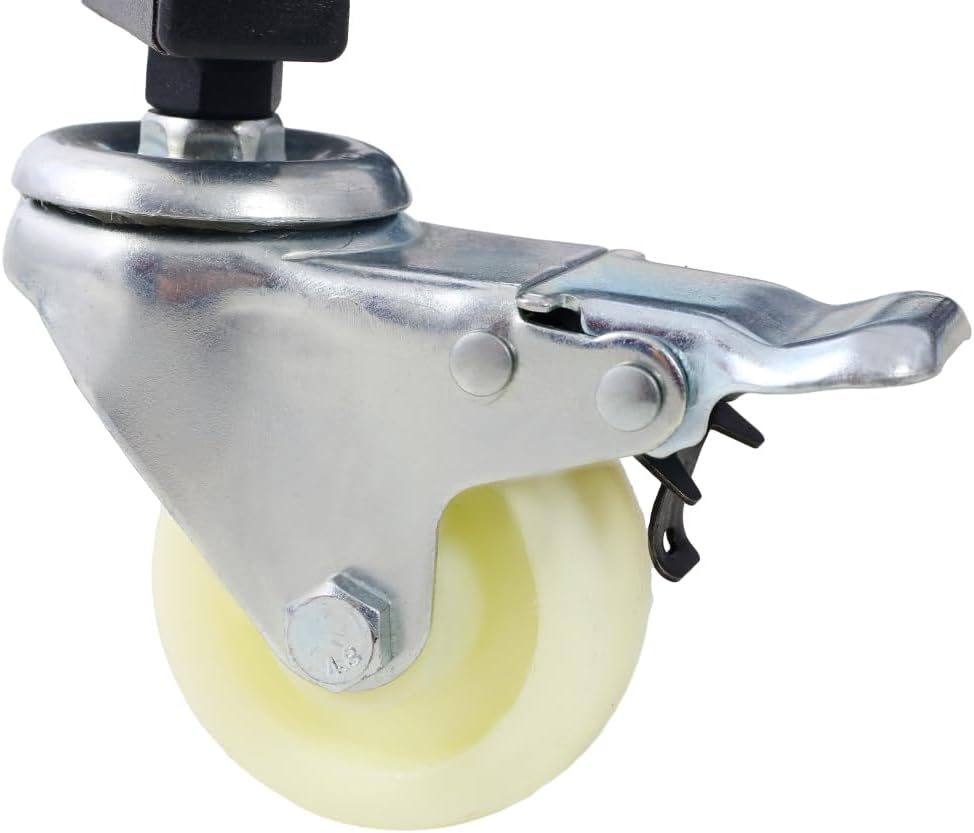 Top Automotive Creeper, Engine Creeper 42.5'-66', 330 LBS Capacity, 4 Swivel Caster Wheels, Padded Deck, Foldable for Home Garage, Workshop Repair Maintenance