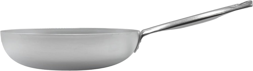Pentole Agnelli ALMA111B28 High Pan for Jumping, Tubular Handle, Professional Aluminum, 28 cm