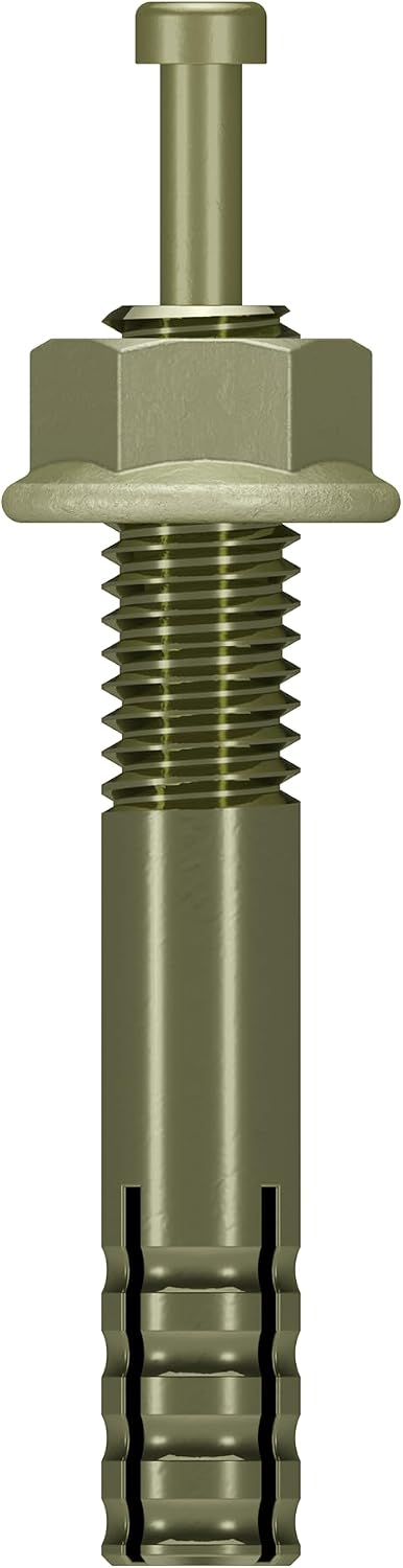 Simpson Strong-Tie EZAC50234 Easy-Set 1/2 in. x 2-3/4 in. Pin-Drive Expansion Anchor (25-Qty) (Pack of 5)