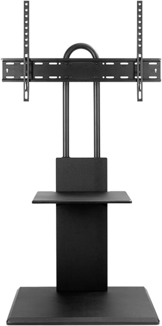 Universal TV Stand Swivel and Height Adjustable TV Mount Stand with Wood Base, Portable Floor TV Stand Holds - Mobile Stand, Floor TV Stand for 32-70 Inch TVs, Perfect for Corner &