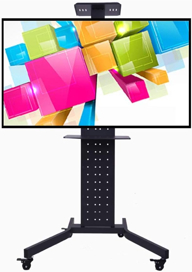 Universal TV Stand Portable TV Stand Universal Swivel TV Stand/Base Table Top TV Stand for 32 to 75 Inch TVs with Degree Swivel, 4 Level Height Adjustable, Heavy Duty Tempered Glass Base, Holds Up to