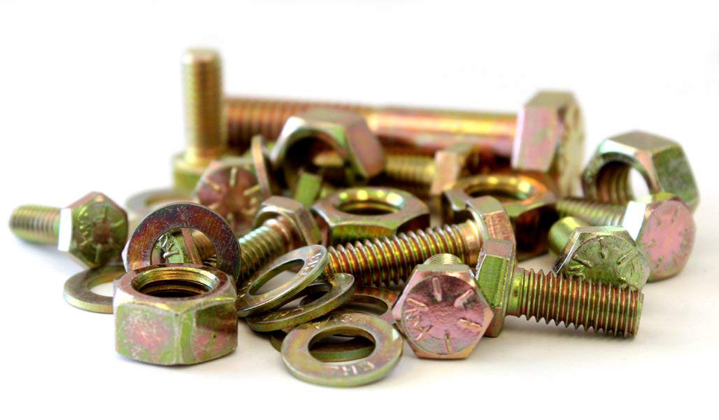5170 Piece Grade 8 SAE Fine Thread Bolt Assortment Hex Head Cap Screws, Flat and Lock Washers, Hex and Lock Nuts