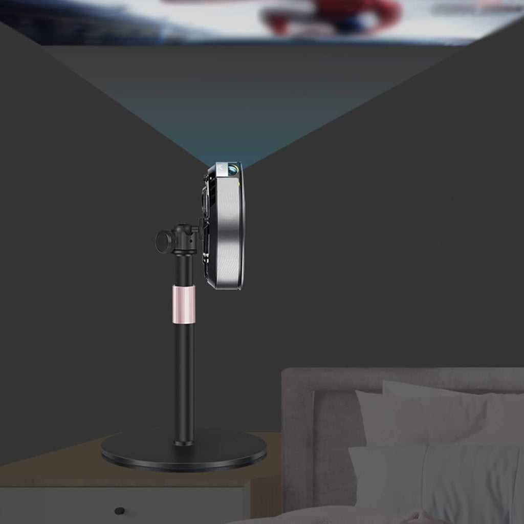 Projector Stand Universal Projector Stand Desktop Household Bedside Shelf 360 ° Universal Enlarged Thickened Base Placing Table Projector Floor Shelf Projector Shelf(35-56cm(5kg))