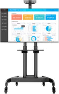 Universal Tv Stand Universal Tv Stand, Tv Carts On Wheels for 32 to 70 Inch Universal Flat Screen, Floor-Standing Mobile Tv Stand with Heavy Duty Base, Holds Up,
