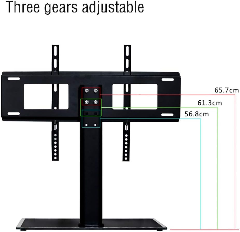 Universal TV Stand Universal TV Base, Universal Universal LCD TV Stand, Mobile TV Stand, Suitable For 32-55 Inch TV, Bearing 45kg