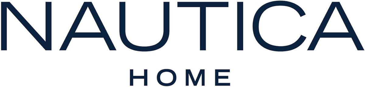 Nautica - King Comforter Set, Reversible Cotton Bedding with Matching Shams, Medium-Weight, Oeko-Tex Certified (Saybrook Beige)