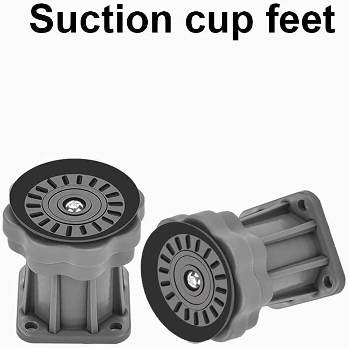 Adjustable Washing Machine Base Washing Machine Stand Base Adjustable Movable Base with 4 Locking Wheels Universal Appliance Wheels Stainless Steel Dryer Trolley 45-65cm Washi
